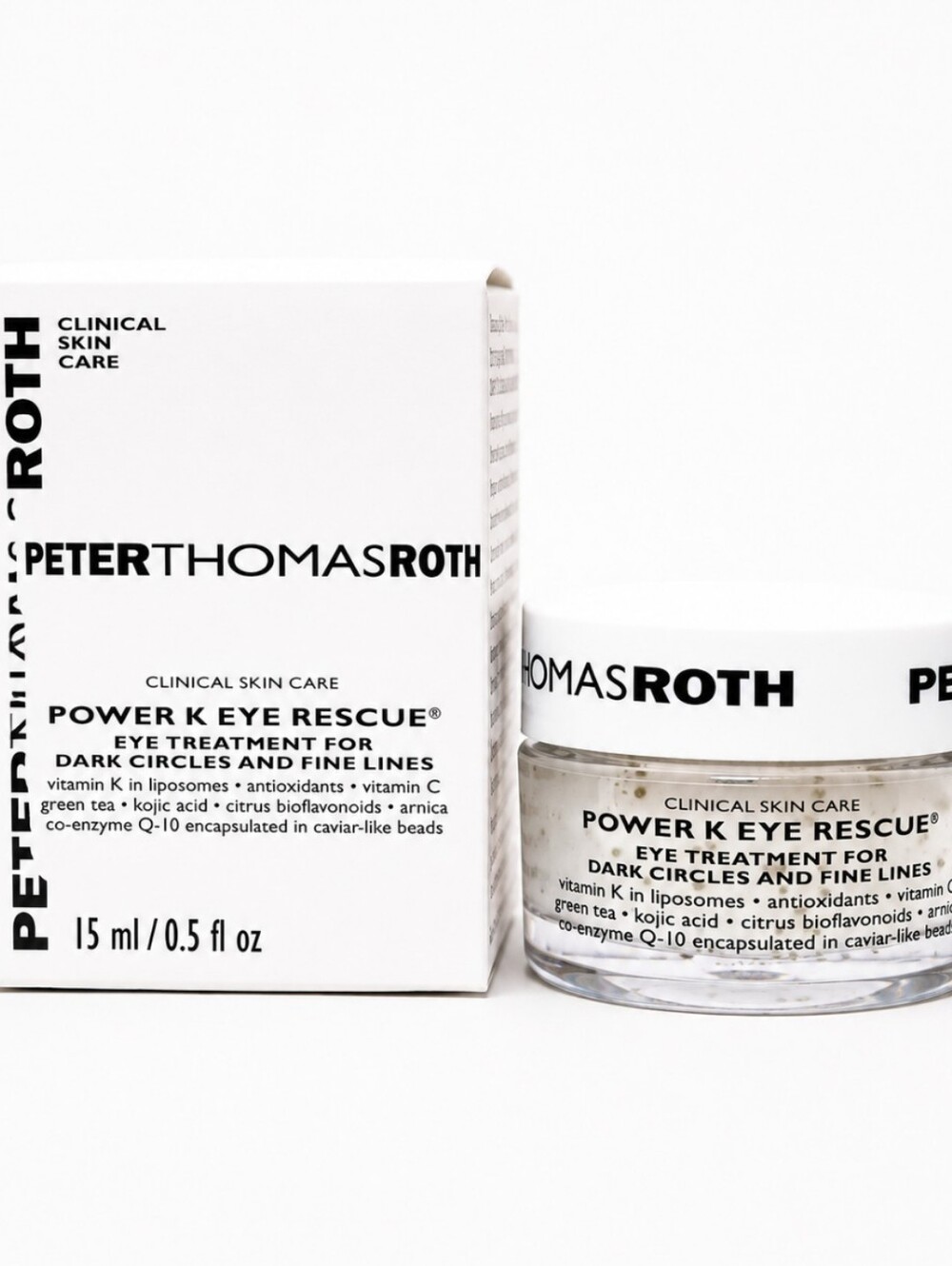 Peter Thomas Roth Power K Eye Rescue 15ml/0.5 oz NEW Sealed • Discontinued - Picture 2 of 6